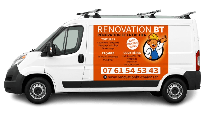 Camion Rénovation BT - Artisan couvreur